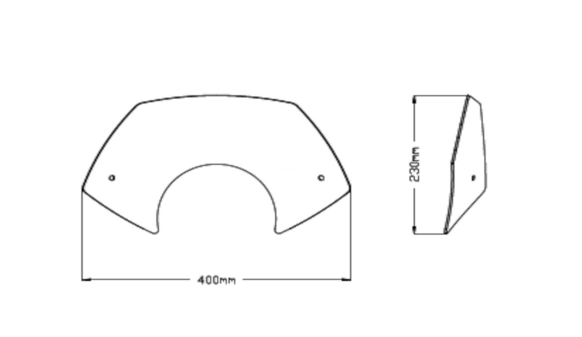 Flyscreen PUIG Sport | Vespa GTS/GTS Super/GT/GT L 125-300cc