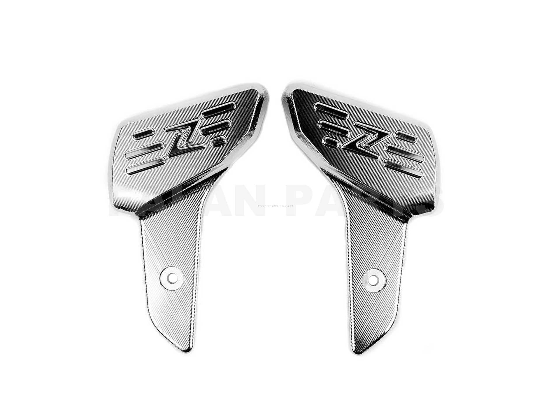 Foot Pegs ZELIONI Chrome | Vespa Primavera /Sprint 50-150cc 2T/4T