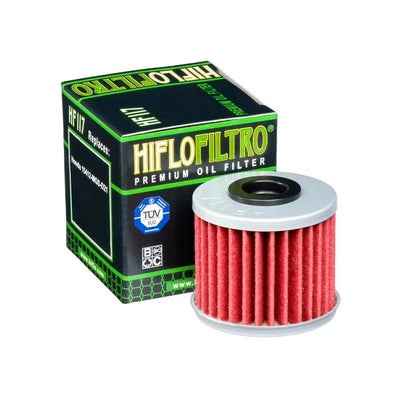 HIFLOFILTRO Oil Filter HF117 | Honda Falan Parts  Falan Parts