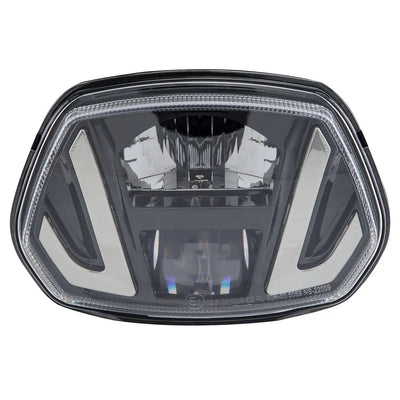 Headlight Unit SIP PERFORMANCE Black | Vespa Sprint 50-150cc ('13-'18) SIP 212.34 Falan Parts