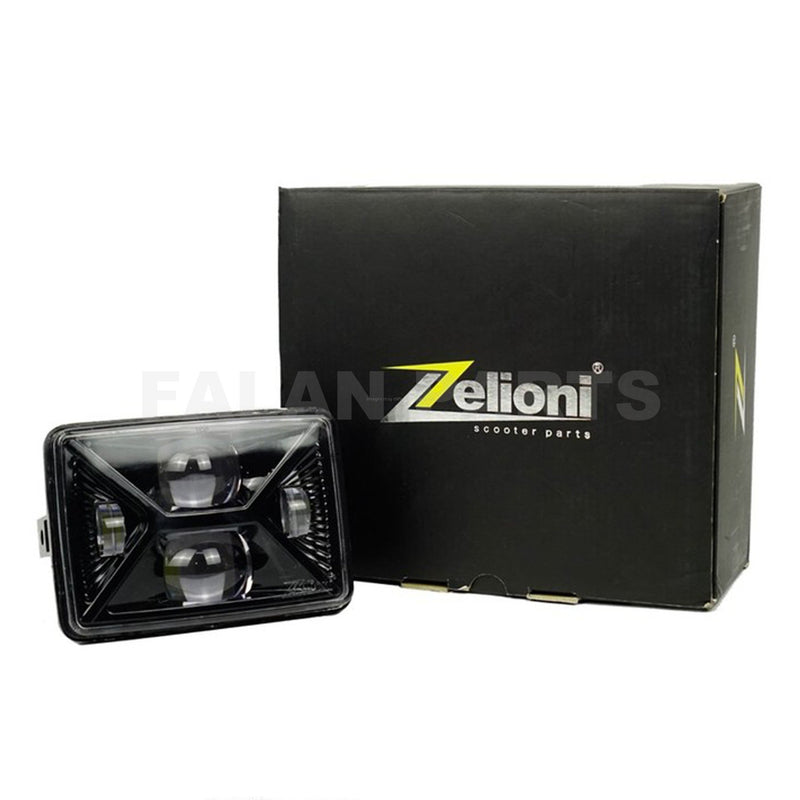 Headlight Unit ZELIONI LED Projector | Vespa S 50-150cc Zelioni 254.95 Falan Parts