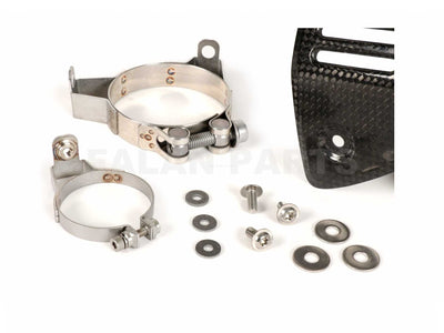 Heat Shield AKRAPOVIC Exhaust Manifold | Vespa GTS 125-300cc i.e. 4T LC Akrapovic 107.18 Falan Parts