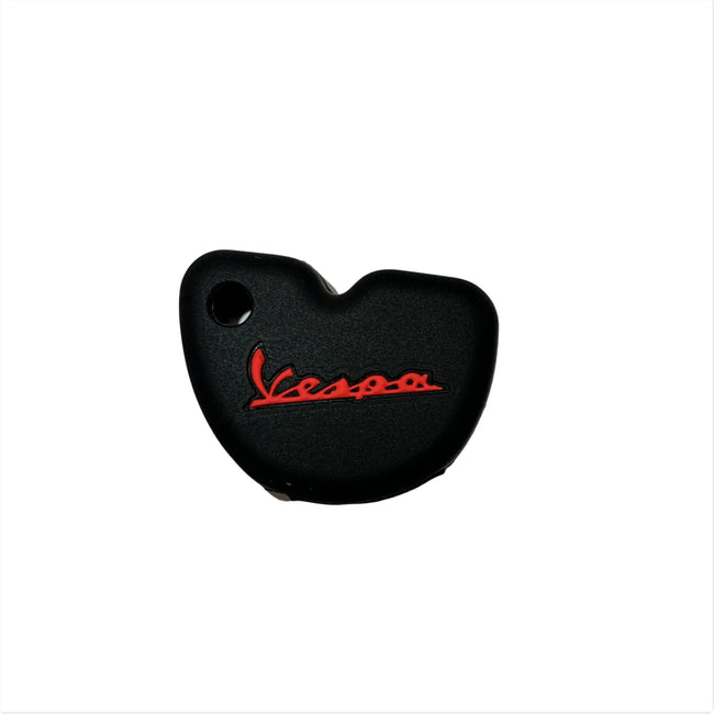 Key Cover Silicone Black/Red | Vespa Models Falan Parts 4.85 Falan Parts