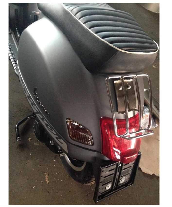 Luggage Carrier rear SIP 70s Chrome | Vespa GTS/GTS Super/GTV/GT 60/GT L 125-300cc SIP  Falan Parts