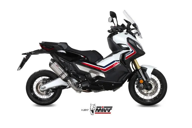 MIVV Suono Muffler Stainless Steel/Carbon | Honda X-ADV 750cc