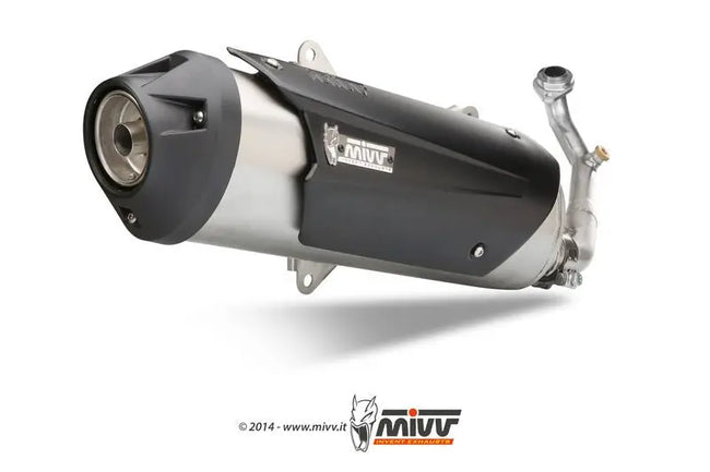 MIVV Urban Full Exhaust System | Piaggio Beverly 250cc MIVV  Falan Parts