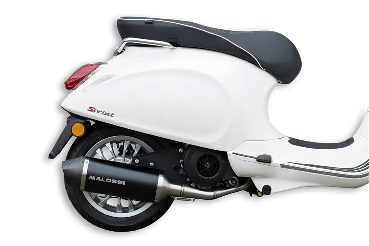 マロッシ RX エキゾースト ブラック | Vespa Primavera / Sprint 3V E4 ie. 125-150