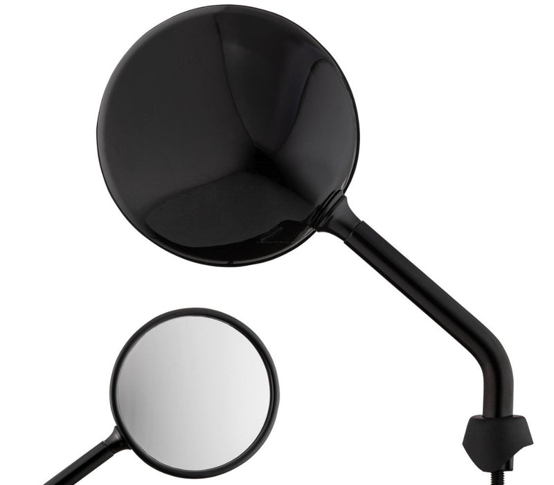 Mirror SIP "Shorty" Set Gloss Black | Vespa GTS HPE Models ('19-) 125-300cc SIP 34.99 Falan Parts