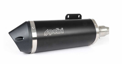 POLINI Full Exhaust System Black | Vespa Sprint/ Primavera 125  Euro 5 Polini  Falan Parts