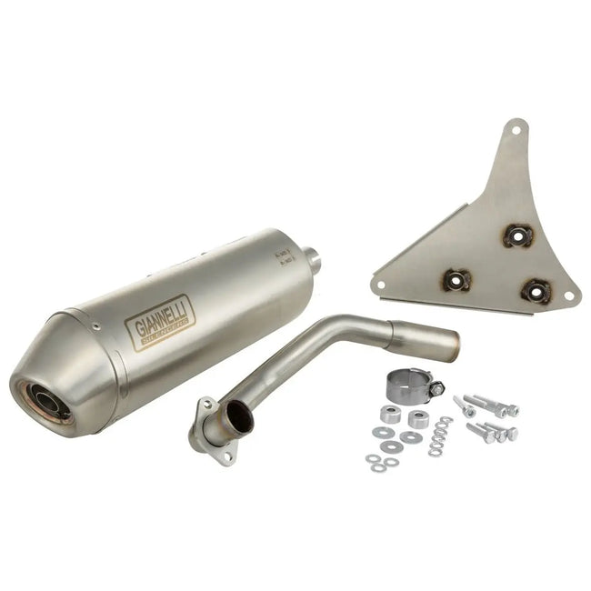 LeoVince exhaust system LV One Evo, stainless steel, silver, complete  system, for Vespa 300 GTS Euro 5