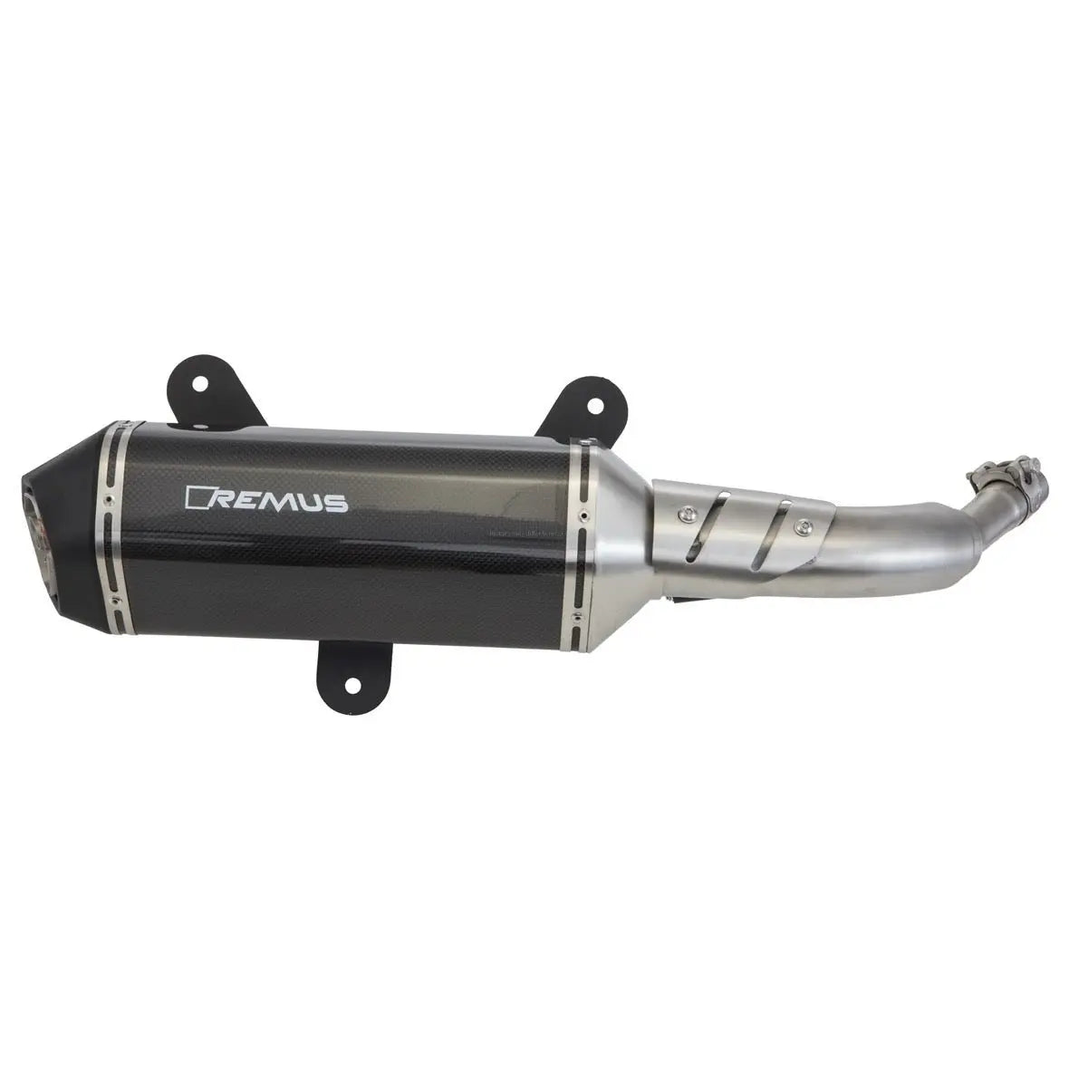 LeoVince Auspuff Für Vespa GTS 300 - SBK Slip-On Schwarz Carbon