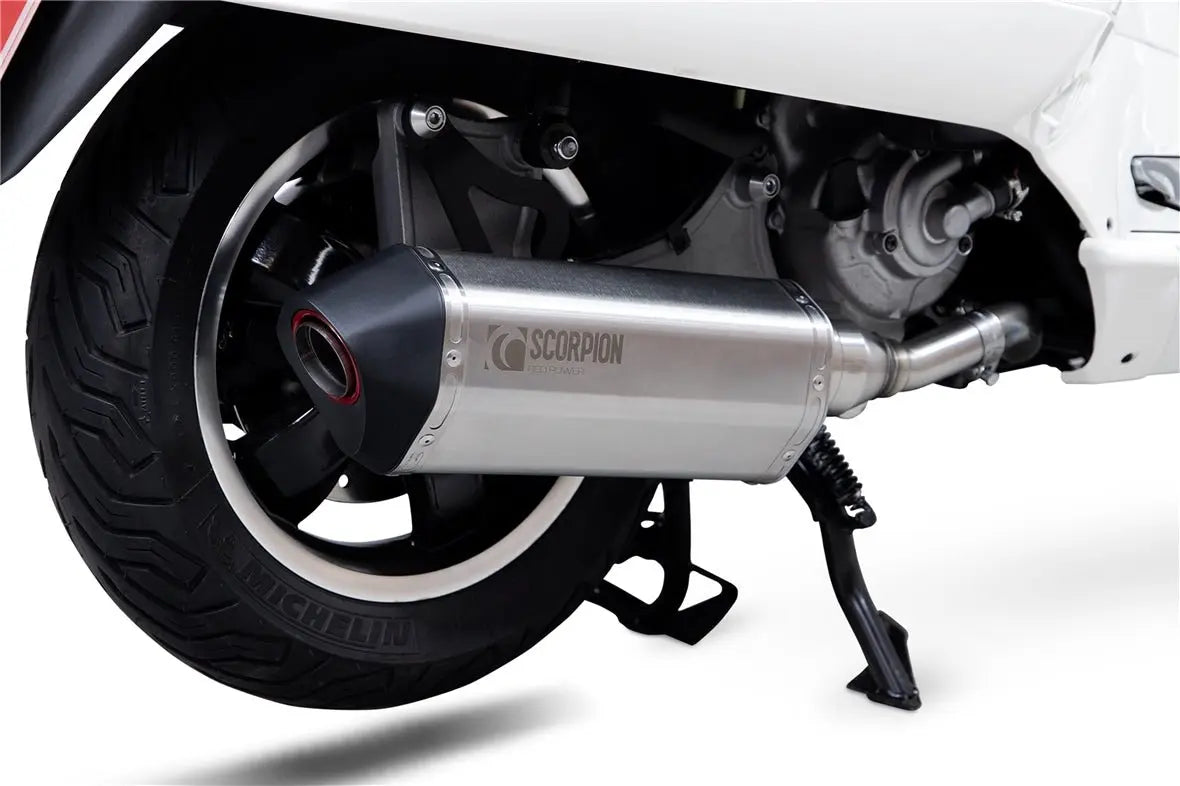 Racing Exhaust SCORPION "Red Power" | Vespa GTS/GTS Super/GTV 300cc HPE Scorpion 414.23 Falan Parts