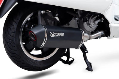 Racing Exhaust SCORPION "Red Power" | Vespa GTS/GTS Super/GTV 300cc HPE Scorpion 495.42 Falan Parts