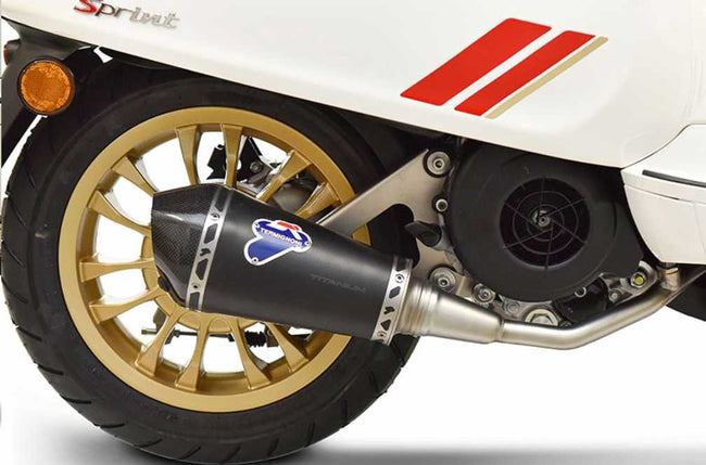 Racing Exhaust TERMIGNONI Relevance Conical Black Edition | Vespa LX/S/Primavera/Sprint 3V i.e. 125-150cc Termignoni 840.00 Falan Parts