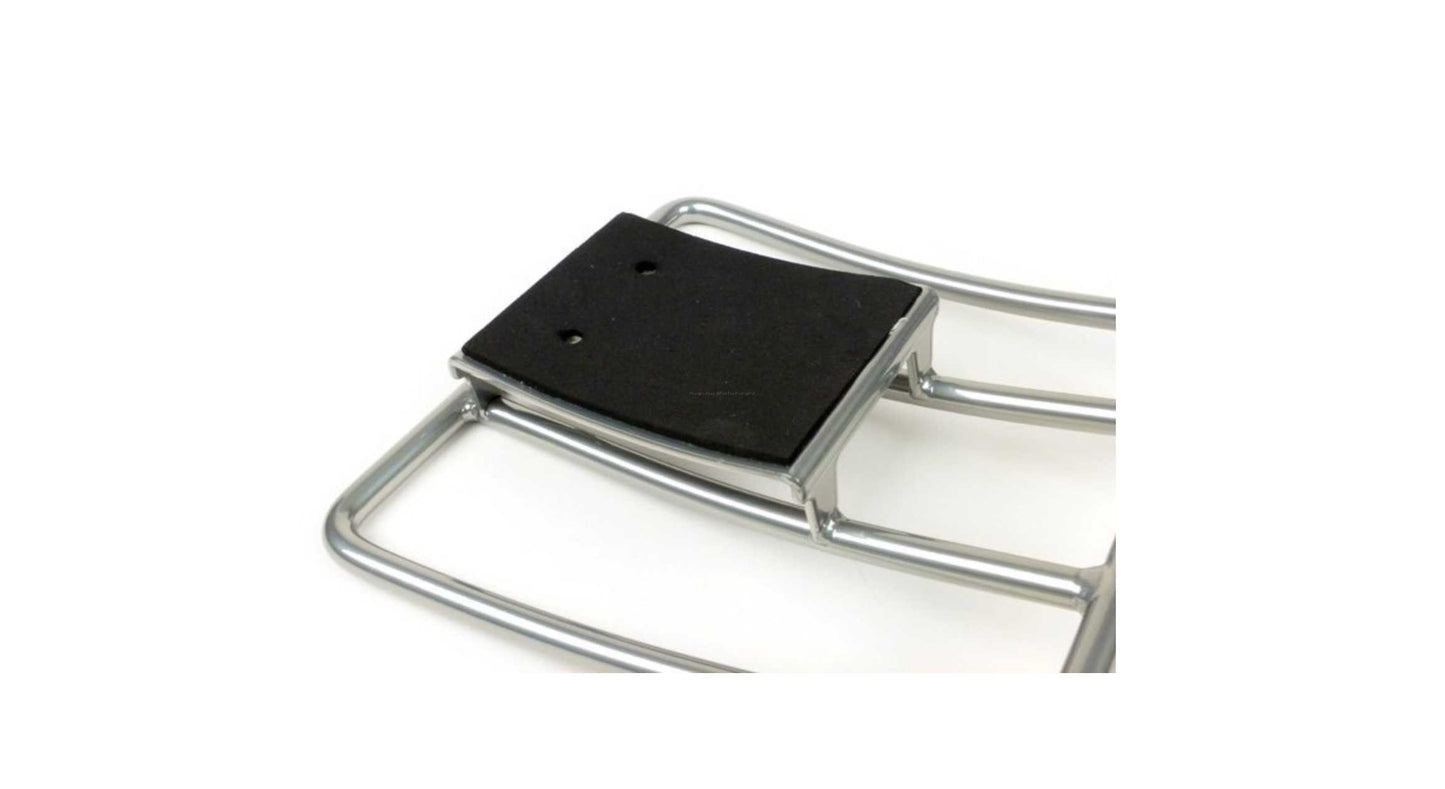 Rear rack CLASSIC RACKS premium silver | Vespa GTS/GTV/GTL/GT 125-300cc (2014) Classic Racks  Falan Parts