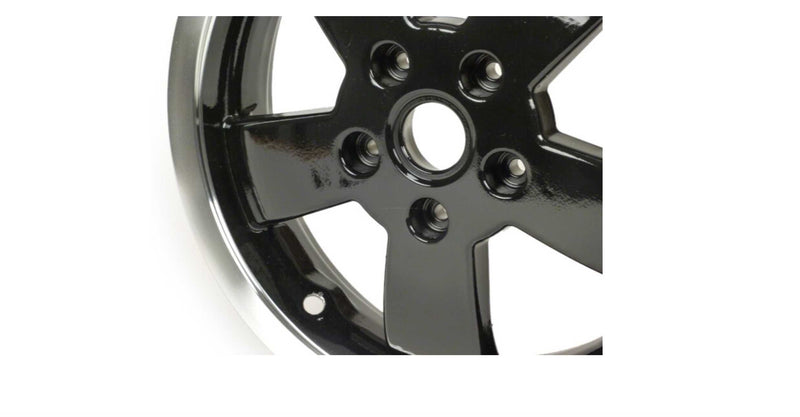 Rims front and rear (2014-2016) PIAGGIO black | Vespa GTS/GTV/ PX/T5 125-300cc Piaggio  Falan Parts