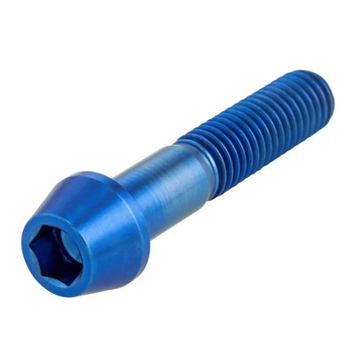 Screw M8x40 mm | inner hexagonal | titanium blue |rim | Vespa Models | 5-10 Pack Falan Parts 54.33 Falan Parts