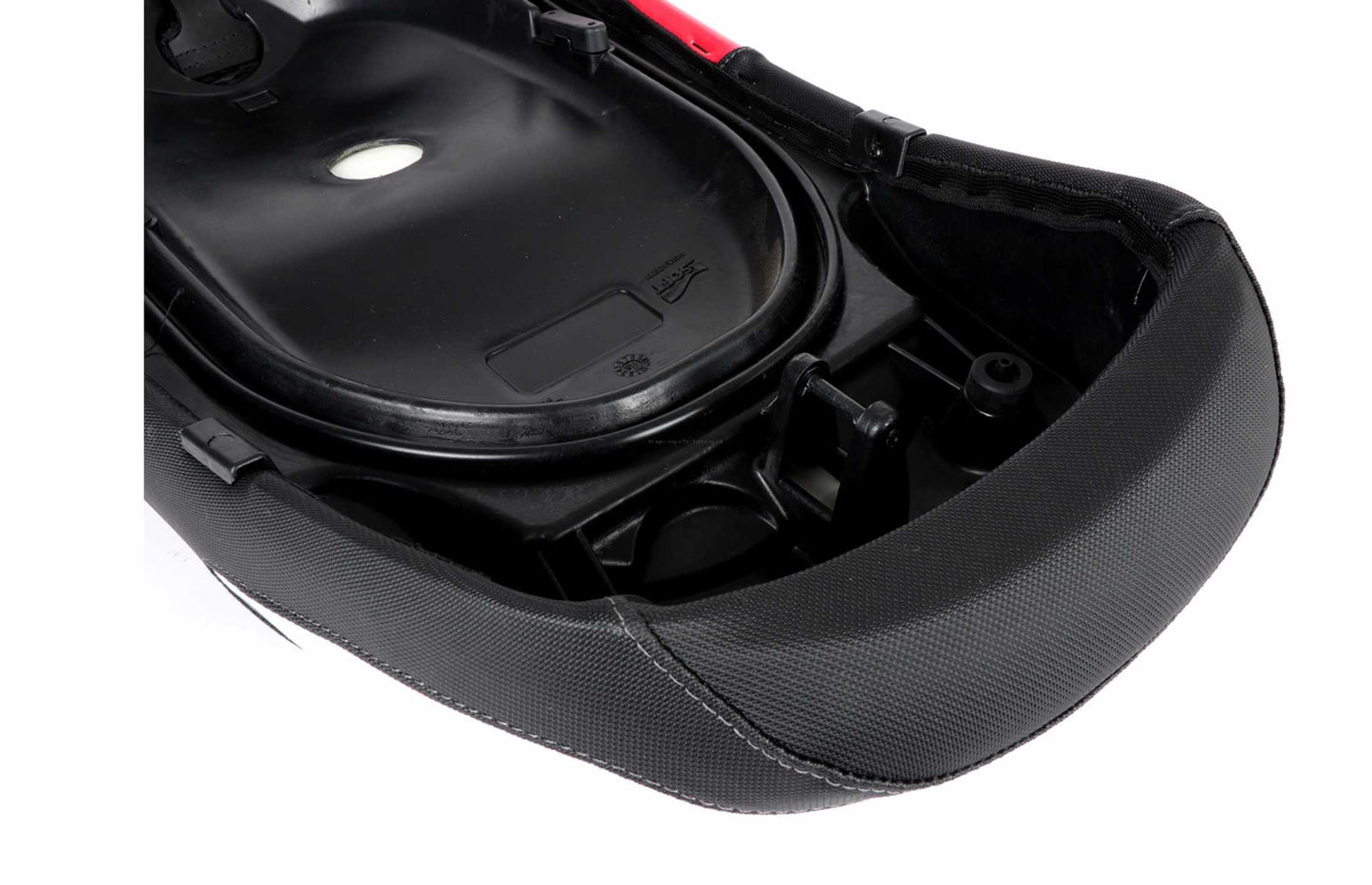 Seat NISA Deluxe Black White Red | Vespa GT/GTS/GTV 125-300 i.e. (-2014) NISA  Falan Parts
