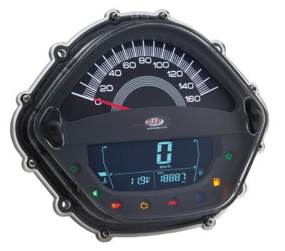 Speedometer / Rev Counter SIP Black | Vespa GTS 250cc (-`13) SIP 239.95 Falan Parts