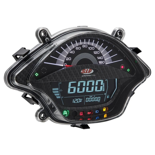 Speedometer/Rev Counter SIP Black | Vespa GTS/GTS Super 300 FL (`14-´16) SIP 269.99 Falan Parts