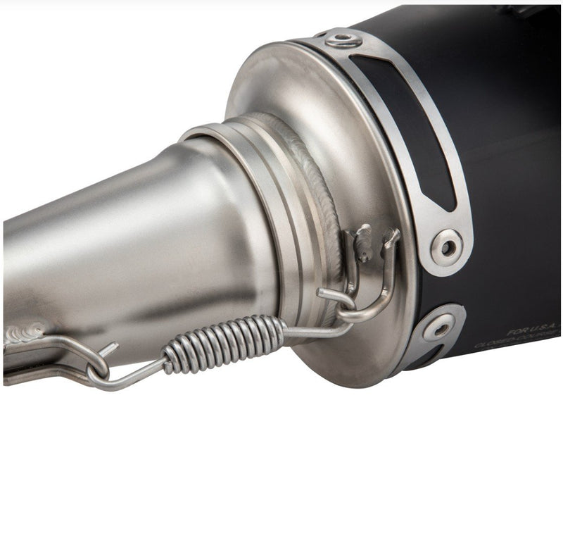 TERMIGNONI Relevance Conical Exhaust Black | Vespa GTS Models 300 HPE (`20-) E5 Termignoni 819.55 Falan Parts
