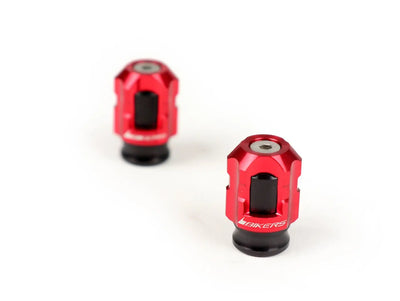 Valve Caps BIKERS Version 30 Red | Universal Piaggio/Vespa BIKERS 18.34 Falan Parts