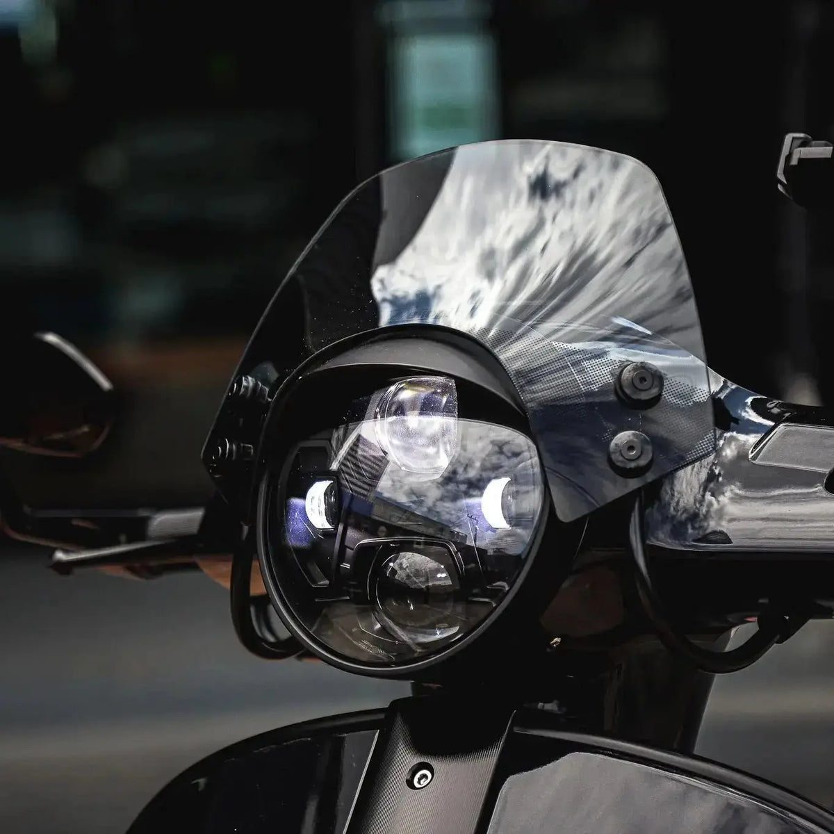 Pod Racing Windshield Rüzgar Siperliği ZELIONI Yarış Dumanlı | Vespa GTS/GTS Süper/GT/GT L ...