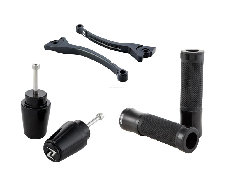 Zelioni XL Accessories Pack Gloss Black V1 | Vespa GTS Models 125/300cc Zelioni 184.95 Falan Parts