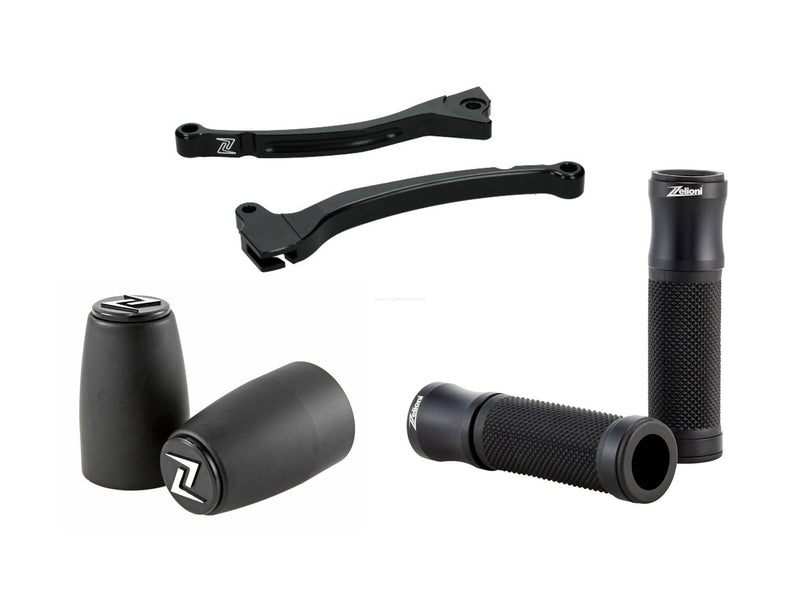 Zelioni XL Accessories Pack Matt Black V2 | Vespa GTS Models 125/300cc Zelioni 179.55 Falan Parts